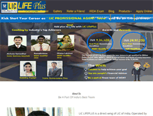 Tablet Screenshot of liclifeplus.com